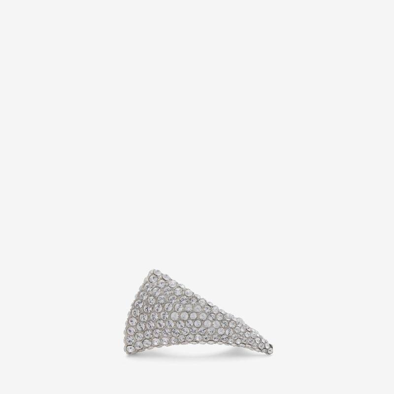 ALEXANDER MCQUEEN - Jewelled Tiger Claw Ring - Item 810766J161N1021